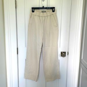 Everlane elastic waistband denim pants